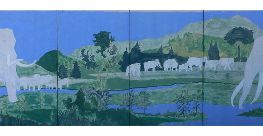 il mondo pleistocenico rappresentato nel murale realizzato dagli alunni dell’I.C Palombini sulla parete della scuola per un progetto organizzato insieme al Museo di Casal de’ Pazzi. il mondo pleistocenico rappresentato nel murale realizzato dagli alunni dell’I.C Palombini sulla parete della scuola per un progetto organizzato insieme al Museo di Casal de’ Pazzi.