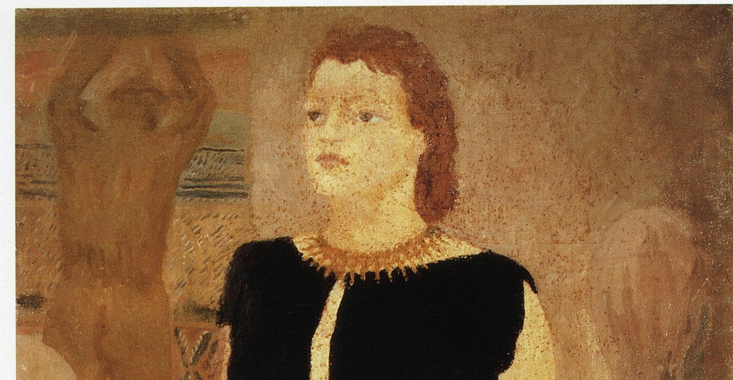 Mario Mafai (Roma, 1902 - 1965).Ritratto nello studio di scultura / Portrait in the sculpture studio Mario Mafai (Roma, 1902 - 1965).Ritratto nello studio di scultura / Portrait in the sculpture studio