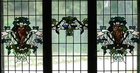 Vetrata artisitica Casina delle Civette Vetrata artisitica Casina delle Civette
