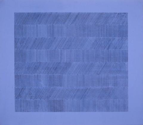 Senza titolo, 1981 - tempera su tela 100 x 60